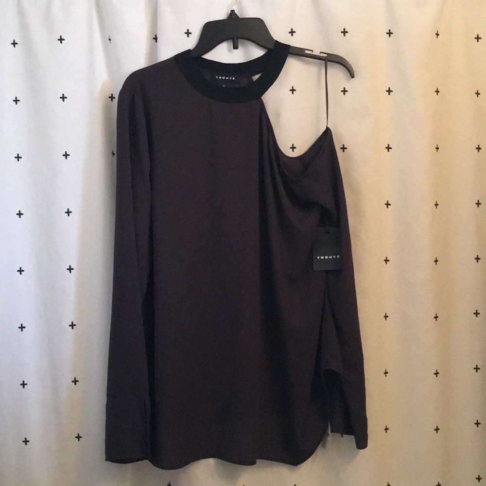 Trouve Cold Shoulder Tunic